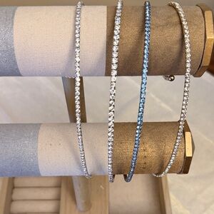 Elegant Silver and Gold Women's Choker Necklaces